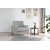 Fauteuil de luxe Howard Watford - Gris + Dtachant pour meubles