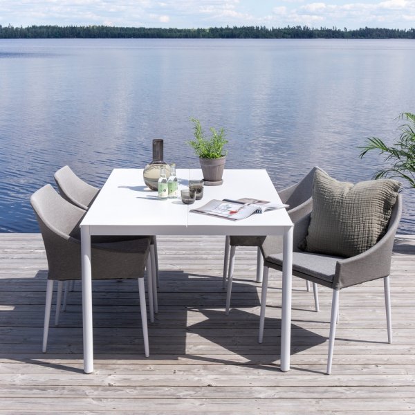 Modena matbord 150 x 90 cm - Vit Modena matbord 150 x 90 cm - Vit