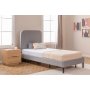 Lit simple Lody 90 x 200 cm - Gris