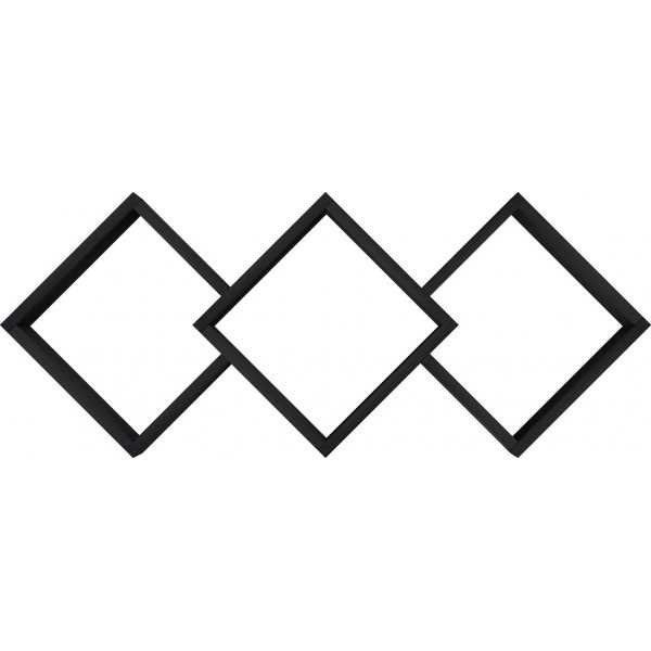 Glaxy vägghylla - Svart Glaxy vägghylla - Svart