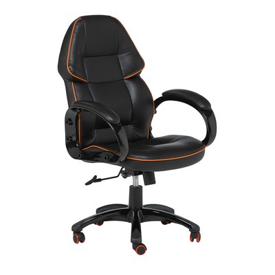 Office skrivbordsstol - svart / orange