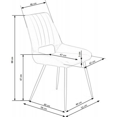 Cadeira matstol 404 - Gr