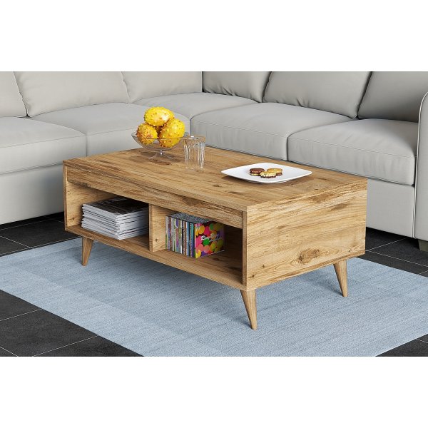 Meyli soffbord 90 x 45 cm - Furu