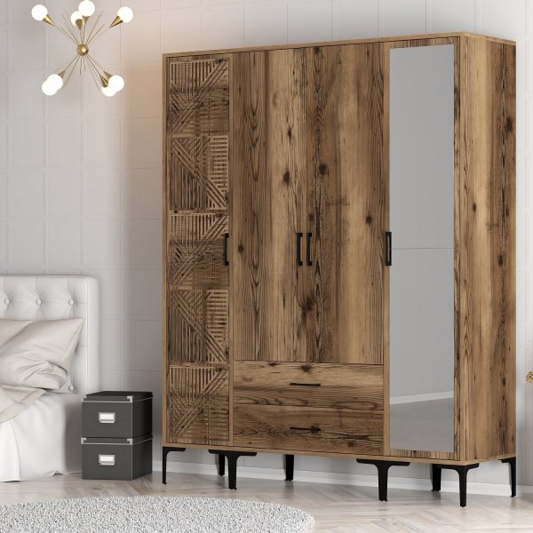 Armoire Kumsal 10 Noyer Armoire Kumsal 10 Noyer