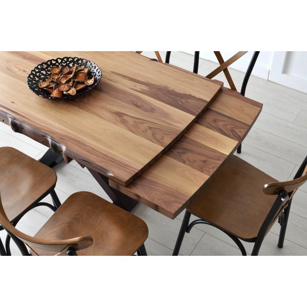 Olga matbord 130-190 cm - Valnt