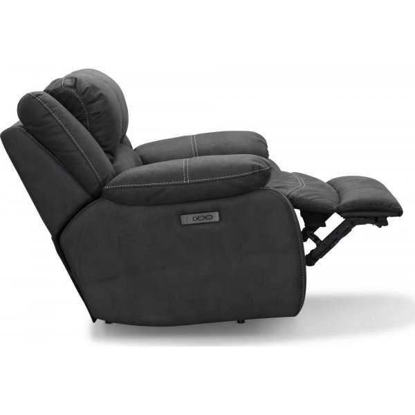 Reclinerfåtölj elektrisk grå - Kensington Reclinerfåtölj elektrisk grå - Kensington
