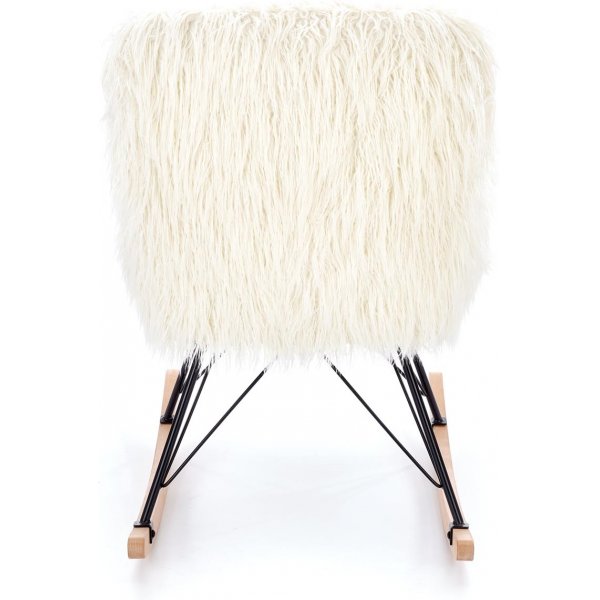 Chaise berante Jamson - Blanc crme