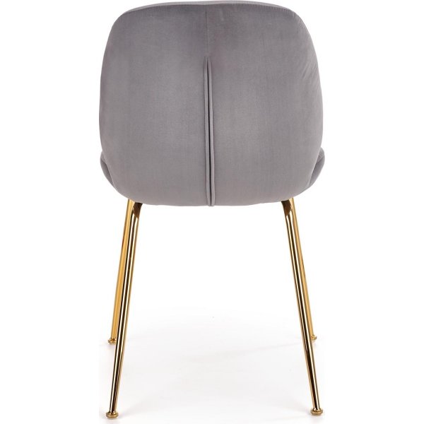 Chaise de salle  manger Cadeira 381 - Gris