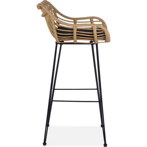 Tabouret de bar Pélican 105 - Noir Tabouret de bar Pélican 105 - Noir