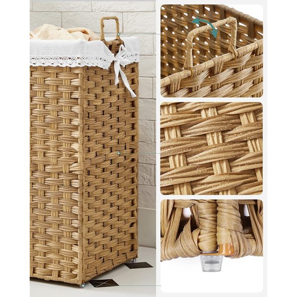 Panier à linge Henrietta 90 l - Rotin Panier à linge Henrietta 90 l - Rotin