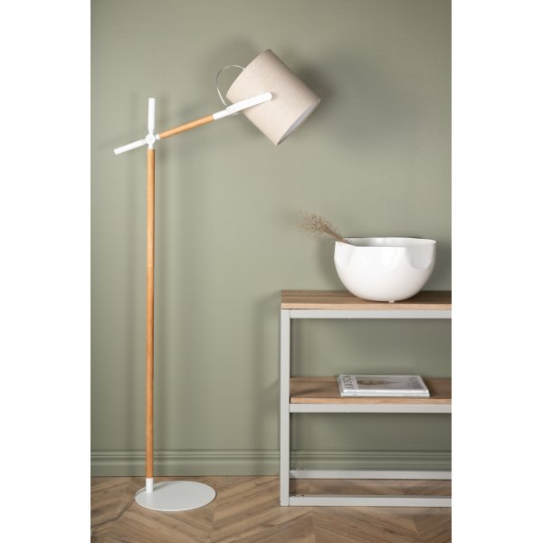 Ruff golvlampa - Vit Ruff golvlampa - Vit