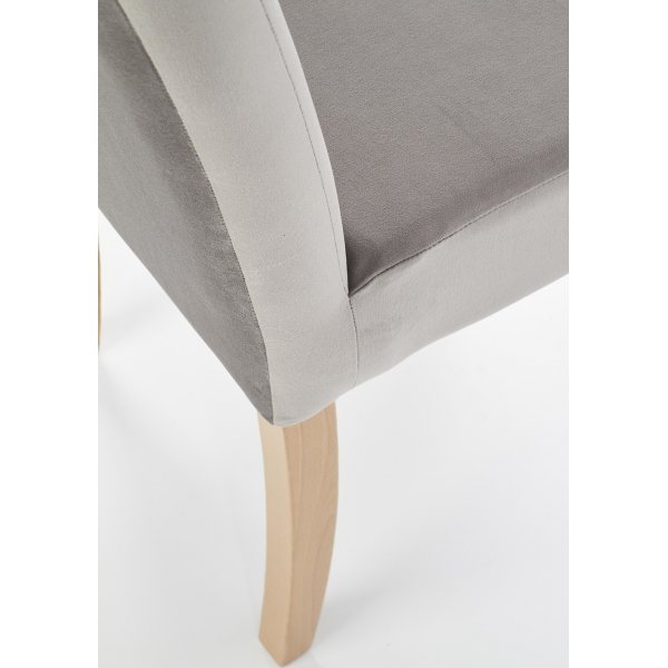 Elliott matstol - Gr (sammet) / Tr