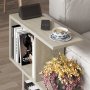 Mania sidobord 60 x 20 cm - Travertin