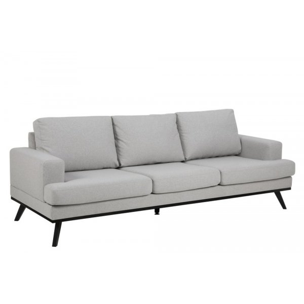 Ventura soffa 3 sits ljusgr / svart