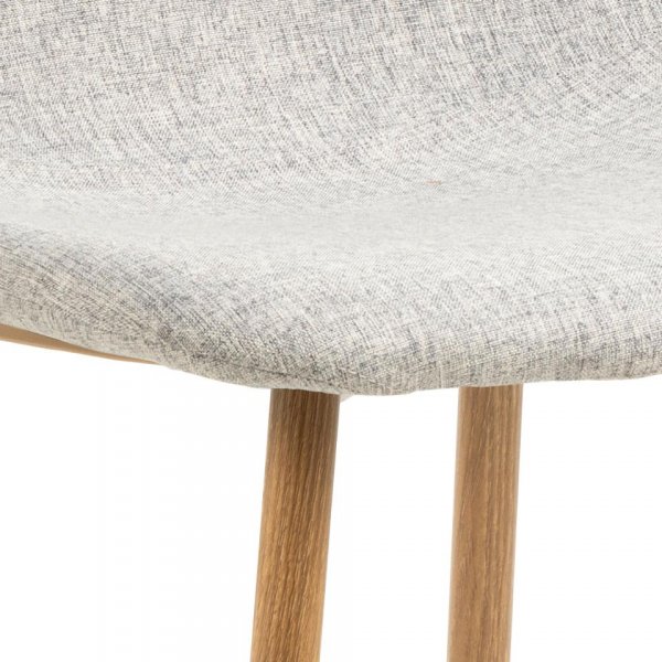 Celia matstol - Grå/ek Celia matstol - Grå/ek