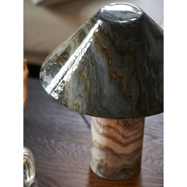 Lampe de table Marnie - Gris - 43 cm