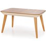 Wilbur matbord utdragbart 140-190 cm - Beige/Ek