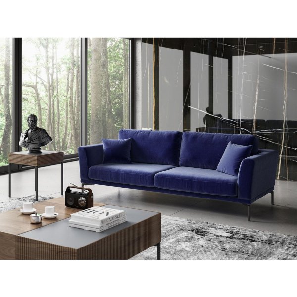 Jade 3-sits soffa - Bl