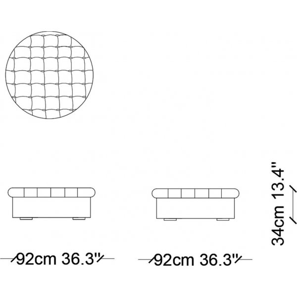 Cupon puff - Puderrosa