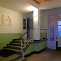 Rondo i bostadsrättsföreningens trapphus Dörrmatta Rondo - Svart