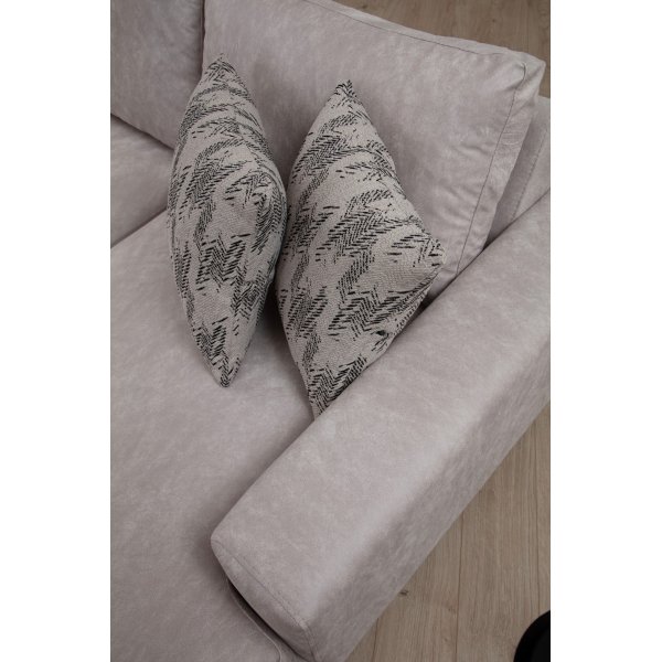 Canapé en U Braga gauche - Beige Canapé en U Braga gauche - Beige