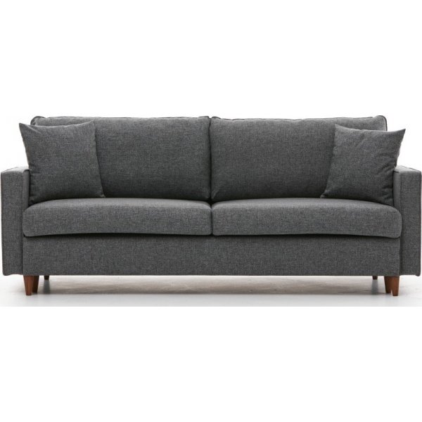 Canapé-lit 3 places Eca - Gris Canapé-lit 3 places Eca - Gris