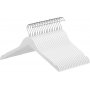 Kledinghanger zonder broekspijp, hout, 44,5 cm, 20 stuks - Wit