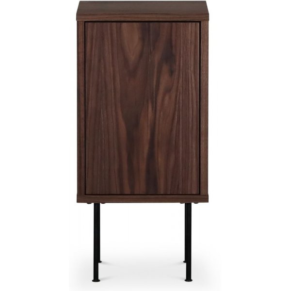 Volume sängbord i valnöt Volume sängbord i valnöt