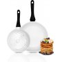 Le Chef stekpannor set om 2 st - Vit / svart