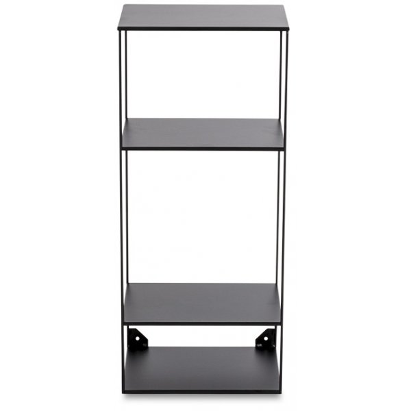 BOBO vägghängt sängbord 73x32 cm - Svart metall BOBO vägghängt sängbord 73x32 cm - Svart metall