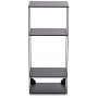 BOBO vgghngt sngbord 73x32 cm - Svart metall