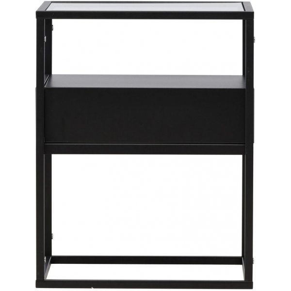 Table d\\\'appoint Fortaleza 40 x 40 cm - Noir