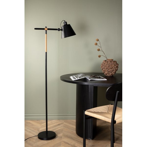 Princip golvlampa - Svart