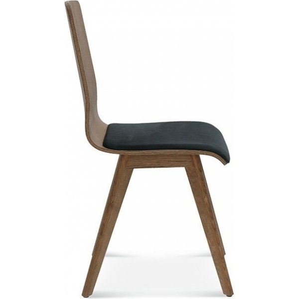 Chaise de salle à manger Cleo avec assise rembourrée - Couleur optionnelle du cadre et du rembourrage Chaise de salle à manger Cleo avec assise rembourrée - Couleur optionnelle du cadre et du rembourrage