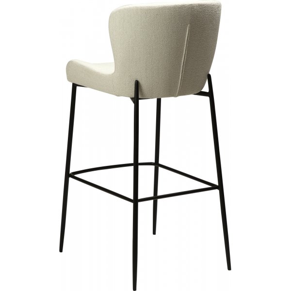 Glam barstol - Simply beige boucle/svart Glam barstol - Simply beige boucle/svart