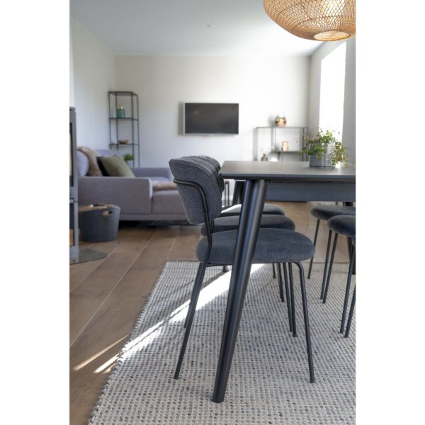 Copenhagen Matbord - Svart - 150/230x95 Copenhagen Matbord - Svart - 150/230x95