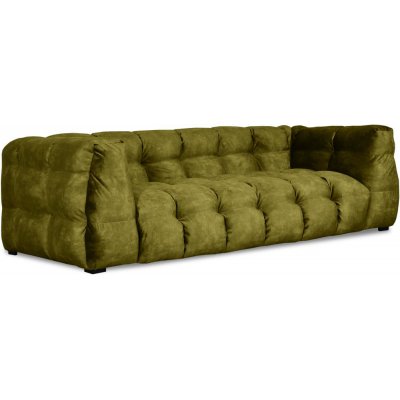 Bill 3-sits soffa i grnt tyg + Mbelvrdskit fr textilier