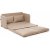 Canap convertible 2 places XL Saga - Beige