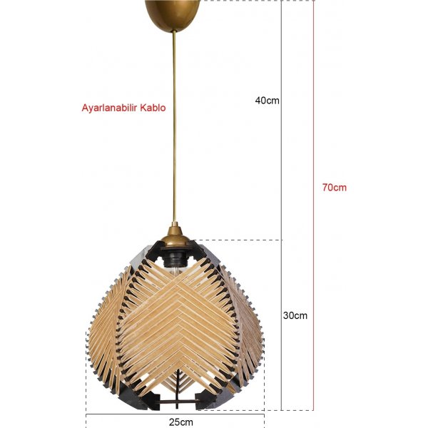 Folio taklampa - Cream Folio taklampa - Cream