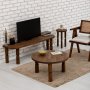 Ida salontafel 60 cm - Walnoot