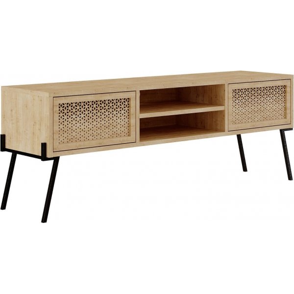 Naive TV-bänk - Ek Naive TV-bänk - Ek
