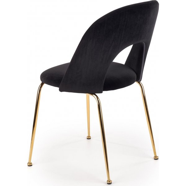Chaise de salle  manger Cadeira 385 - Noir