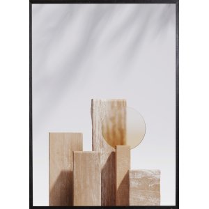 Poster - Wooden blocks - 21x30 cm