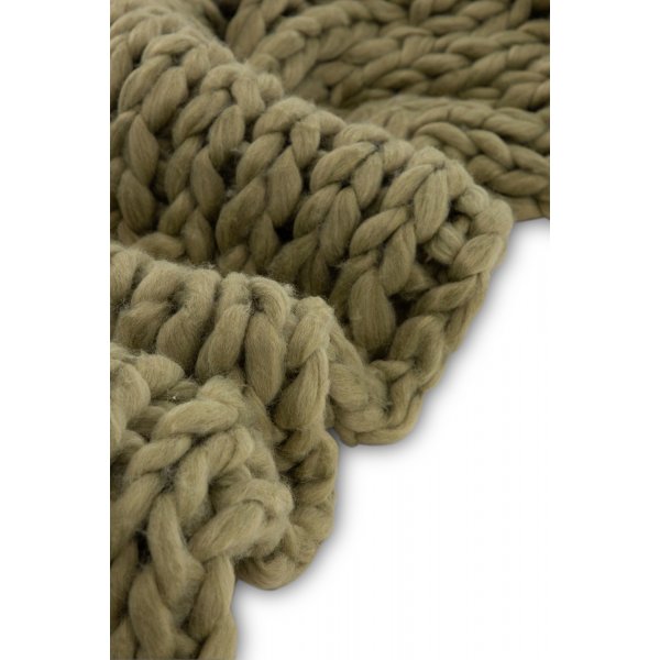 Plaid Hgg 130x170 cm - Vert fonc