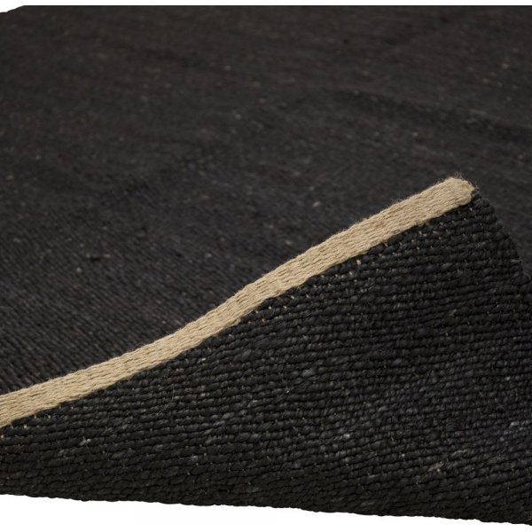 Tapis Jasper chiffon - Jute noir Tapis Jasper chiffon - Jute noir
