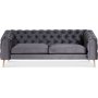 Tiffany 3-sits chesterfield - Valfri frg