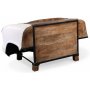 Bilsoffa 2-sits vintage - Metall/läder