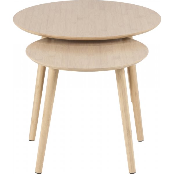 Roslin soffbord 45/60 cm - Bambu