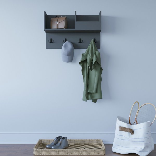 Samuel klädhängare - Antracit Samuel klädhängare - Antracit