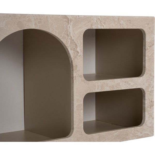 Etagère Liva L: 160 cm - Travertin Etagère Liva L: 160 cm - Travertin